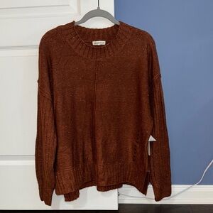 Burnt orange Sweater NWT